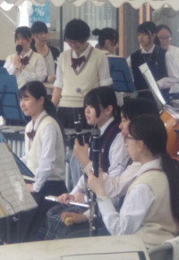 080419吹奏楽部演奏１